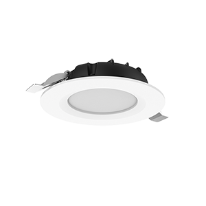 Светодиодный светильник VARTON DL-Slim круглый встраиваемый 172х38 мм (БАП 284х70х73 мм) 20 Вт 4000 K IP44 монтажный диаметр 145 мм аварийный автономный постоянного действия Teletest